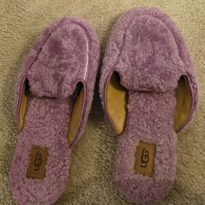 UGG Lavender Plush Slippers